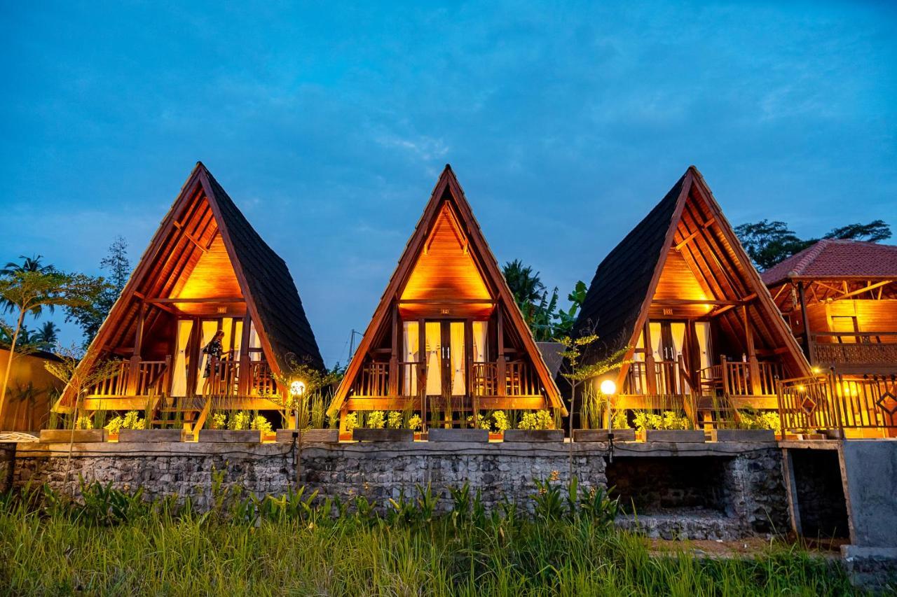 The Pyramid Ubud River Villas Паянган Экстерьер фото