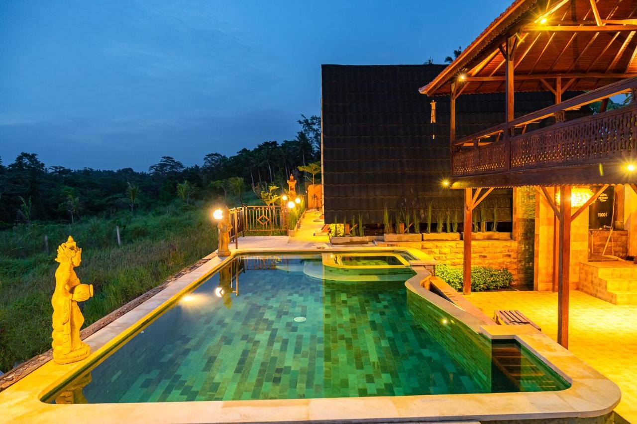 The Pyramid Ubud River Villas Паянган Экстерьер фото
